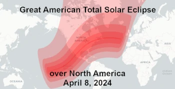 April 8, 2024 - America's Great Total Solar Eclipse