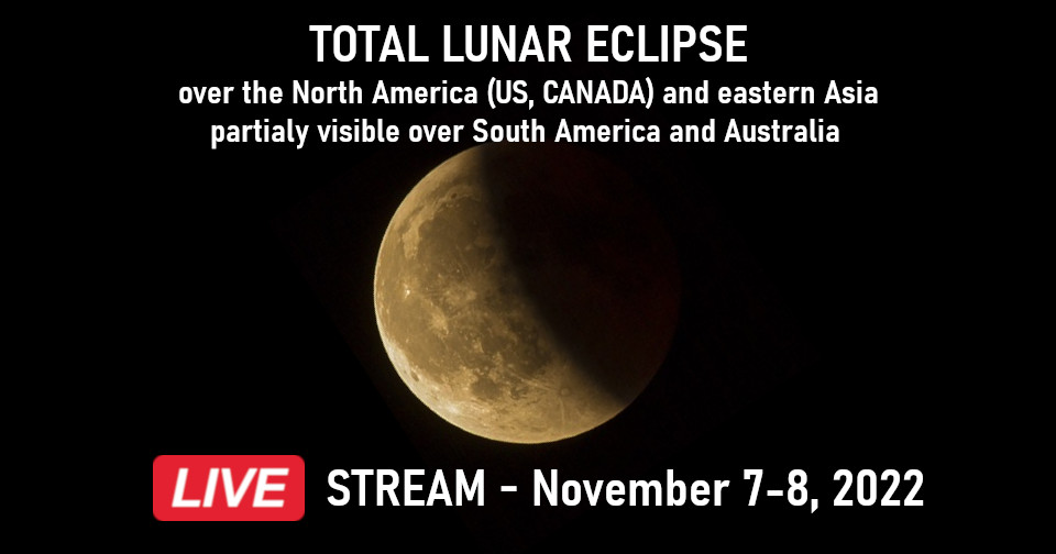 Total Lunar Eclipse - November 7-8, 2022