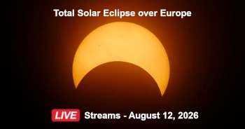 Live Broadcasts of Total Solar Eclipse - August 12, 2026